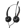 BAFOVY Call Center Headphones USB Headset with Microphone Noise Cancelling, Comfortable 180 Earmuff for Computer Telephone, Adjustable Volume & Mute Function, Lightweight Long view 1
