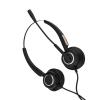 BAFOVY Call Center Headphones USB Headset with Microphone Noise Cancelling, Comfortable 180 Earmuff for Computer Telephone, Adjustable Volume & Mute Function, Lightweight Long view 3