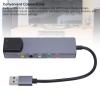 FAUOSWUK External Sound Card, Noise Reduction USB Sound Card Adapter 5.1 7.1 Channel USB Audio Adapter with Optical Input Output Noise Reduction view 2