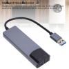 FAUOSWUK External Sound Card, Noise Reduction USB Sound Card Adapter 5.1 7.1 Channel USB Audio Adapter with Optical Input Output Noise Reduction view 3