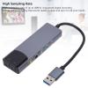 FAUOSWUK External Sound Card, Noise Reduction USB Sound Card Adapter 5.1 7.1 Channel USB Audio Adapter with Optical Input Output Noise Reduction view 4