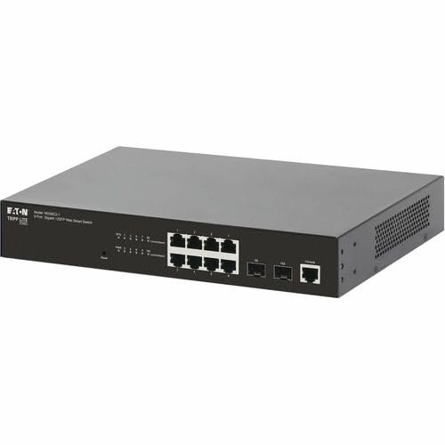 Tripp Lite Series 8-Port Managed Gigabit Ethernet Switch - Layer 2, 1 Gbps, 2X GbE SFP Ports, 1U Rack/Desktop - 8 Ports - Manageable - Gigabit Ethernet - 10/100/1000Base-T, 1000Base-X, 1000Base-LX/SX