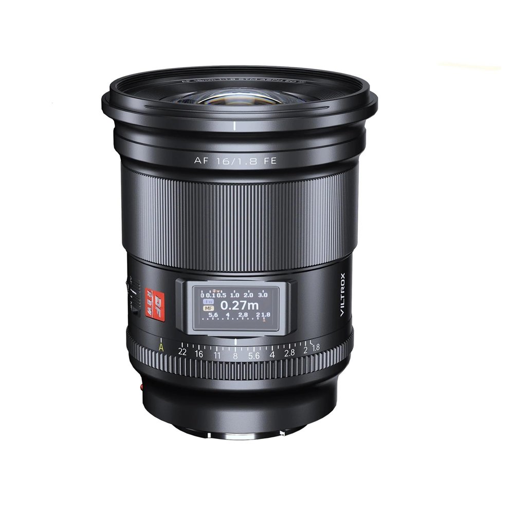 16mm F1.8 Camera Lens Full Frame Starry Sky Large Aperture Ultra Wide Angle Auto Focus with Screen,Compatible for Sony(Nikon Z)
