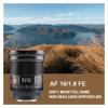 16mm F1.8 Camera Lens Full Frame Starry Sky Large Aperture Ultra Wide Angle Auto Focus with Screen,Compatible for Sony(Nikon Z) view 3