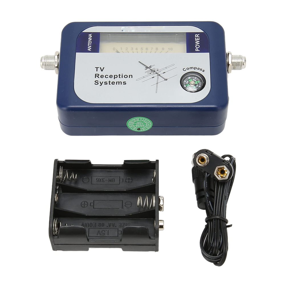 HaloVerde Satellite Signal Finder with Excellent Sensitivity, 170-860MHz Frequency and Compact Portable Design, a TV Signal Strength Detector for Home Use