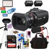 Panasonic HC-X1200 UHD 4K HDMI Camcorder with 24x Zoom Bundle + Accessory Package Including 64GB Extreme Pro Memory, LED Video Light, Microphone, Case & More (18 Items) (Renewed) view 1