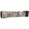 CHASING BIRDS Lens Camouflage Waterproof Coat for Canon RF 600mm F11 is STM Rainproof Lens Protective Cover Version IV (Brown Grid, with Extender RF 1.4X & 2X) view 1