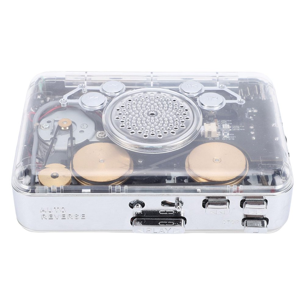 Diydeg Cassette Tape Player, Portable Cassette Player with Headphones Speaker, Supports USB Flash Drives USB Card Readers Cassette to MP3 Converter for Home Family Kids Gift