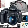 Canon EOS Rebel T7 DSLR Camera with 18-55mm Lens Bundle 24.1MP Beginner Digital Camera Kit with 64GB Memory Card, Camera Bag & Photo Editing Software view 1
