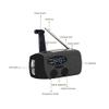 ZJchao Hand Crank Solar Radio Weather Emergency Radio with LED Flashlight Portable AM FM WB NOAA USB Power Bank Charger for Camping Outdoor Activities ABS 12.8x6x4.5cm (European Version) view 4