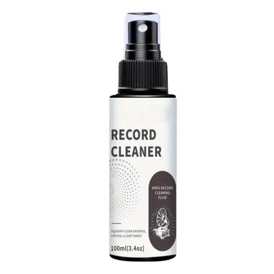 Record Cleaner Kit - 100ml Washer Spray with Towel - Record Cleaning Fluid | for Collectors Enthusiasts Professionals Studio Store Storage