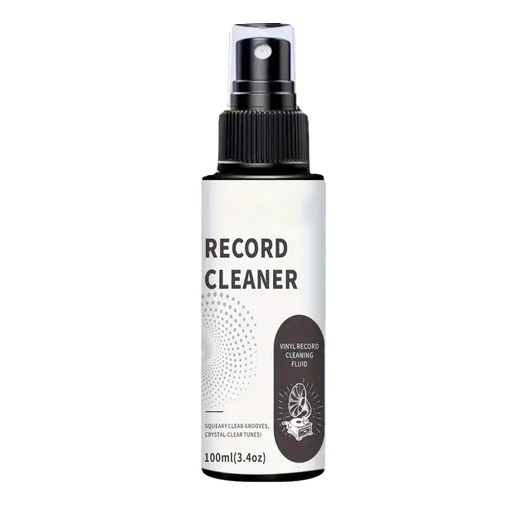Record Cleaner Kit - 100ml Washer Spray with Towel - Record Cleaning Fluid | for Collectors Enthusiasts Professionals Studio Store Storage