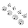 4 Set Speaker Isolation Spike, M6 Thread Aluminum Alloy Speaker Feet Pad, Vibration Damping Spikes for CD DVD Player Amplifier, High Density Silicone Base for Enhanced Sound Qualit view 2