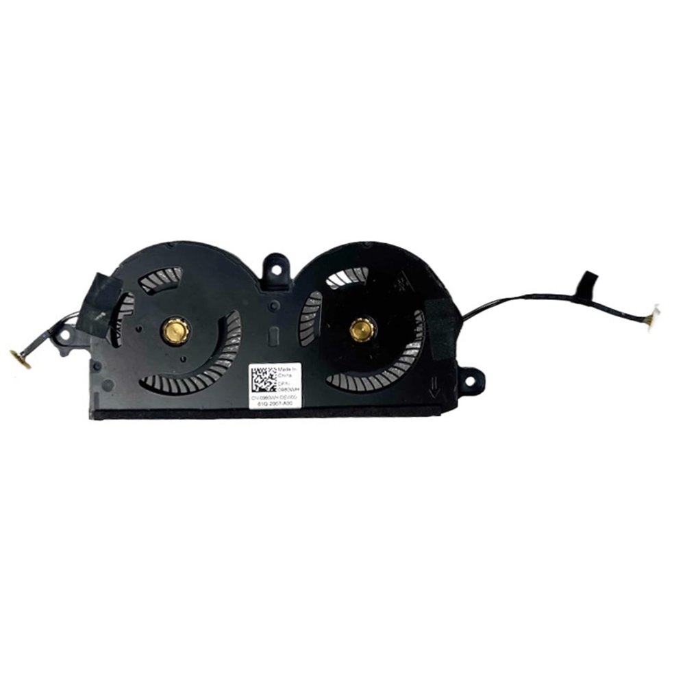 0980WH for XPS 13 9370 9380 P82G Laptop Cooling Fan DC05V 0.4A Cooler Fan CN-0980WH 980WH Heatsink Radiator(1Pcs 0980WH)