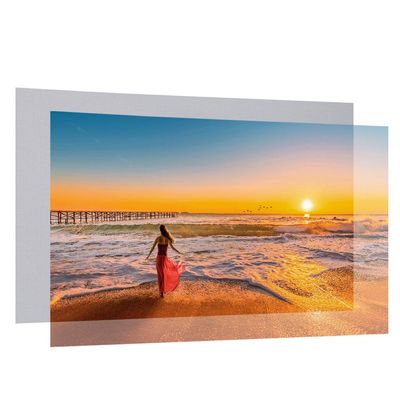 100/120 16:9 Fabric Cloth Screen High Brightness Reflective Projector 3D Foldable