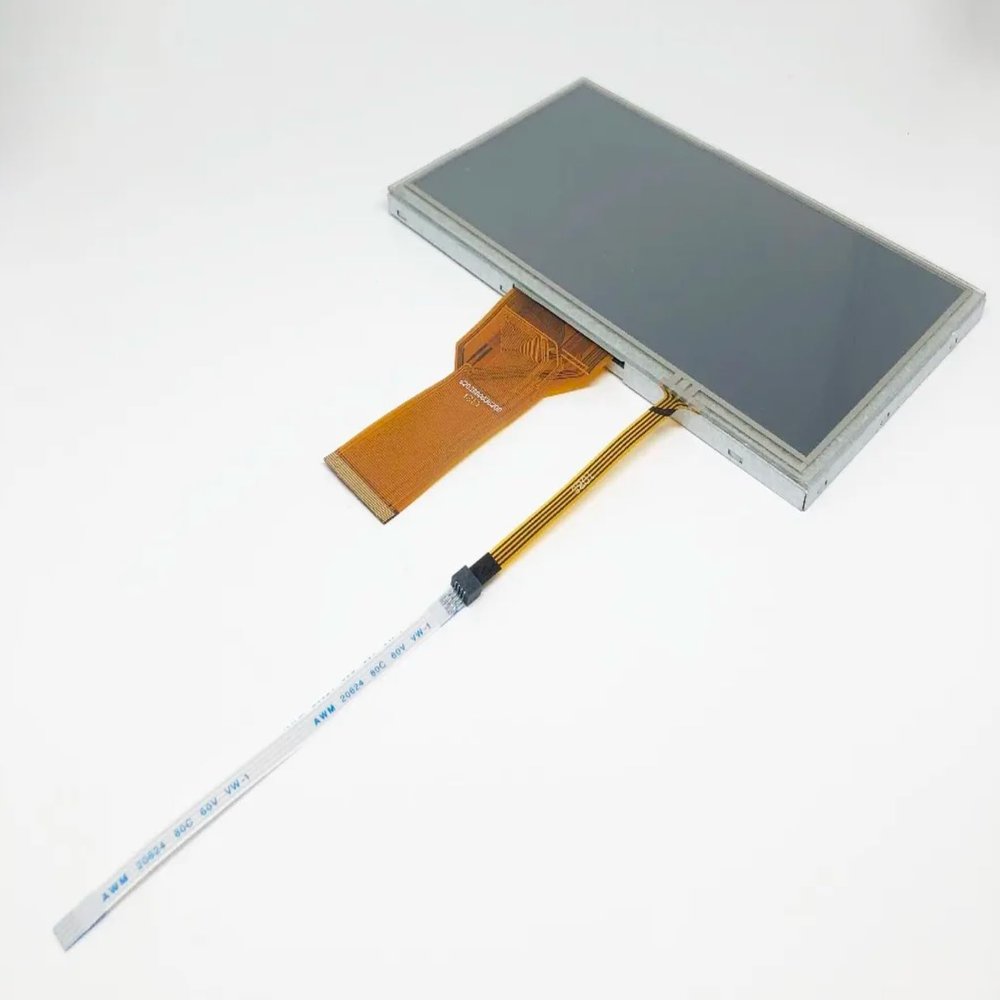 7''Inch Complete LCD Screen for Korg PA600 Display Panel Touchscreen Digitizer Repair Replacement + Extension line