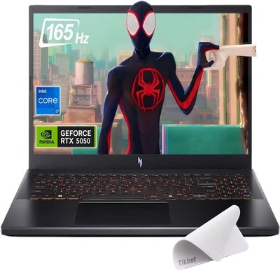 acer Nitro V 15.6" Gaming LaptopFHD IPS 165Hz Display, Intel Core i7-13620H, NVIDIA GeForce RTX 5050Windows 11 Homewith Mouse pad (16GB RAM | 2TB PCIe SSD)