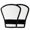 Compatible for Camera Flash 2-in-1 Softbox Diffuser Kit with Adjustable Softbox and Silver/White Reflector Panel(2PCS) view 1