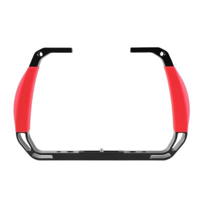 Compatible for - Underwater Diving Case Stabilizer Rig, Dual Silicone Handle Aluminium Alloy Tray(C)