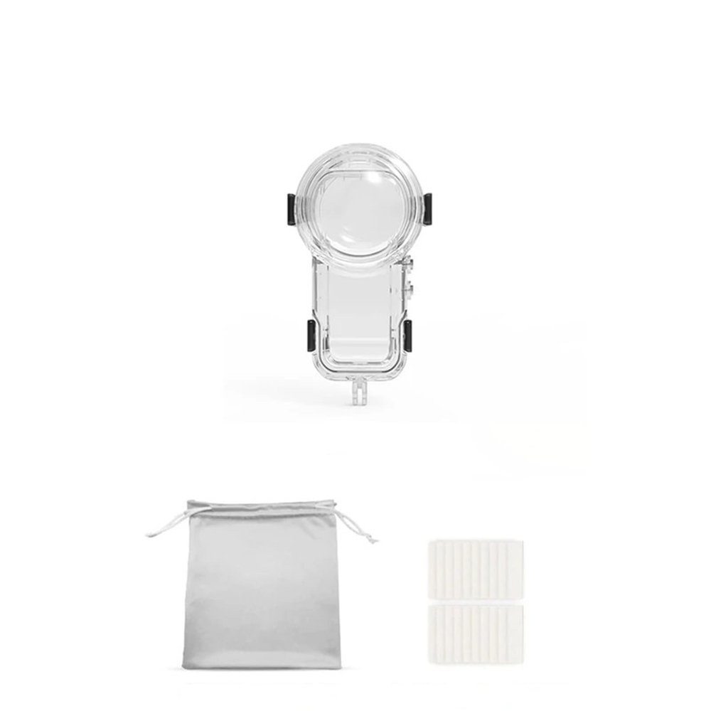 Compatible for 60M Fully Invisible Waterproof Diving Shell, Underwater Housing Cover for Action Camera(Type 1)