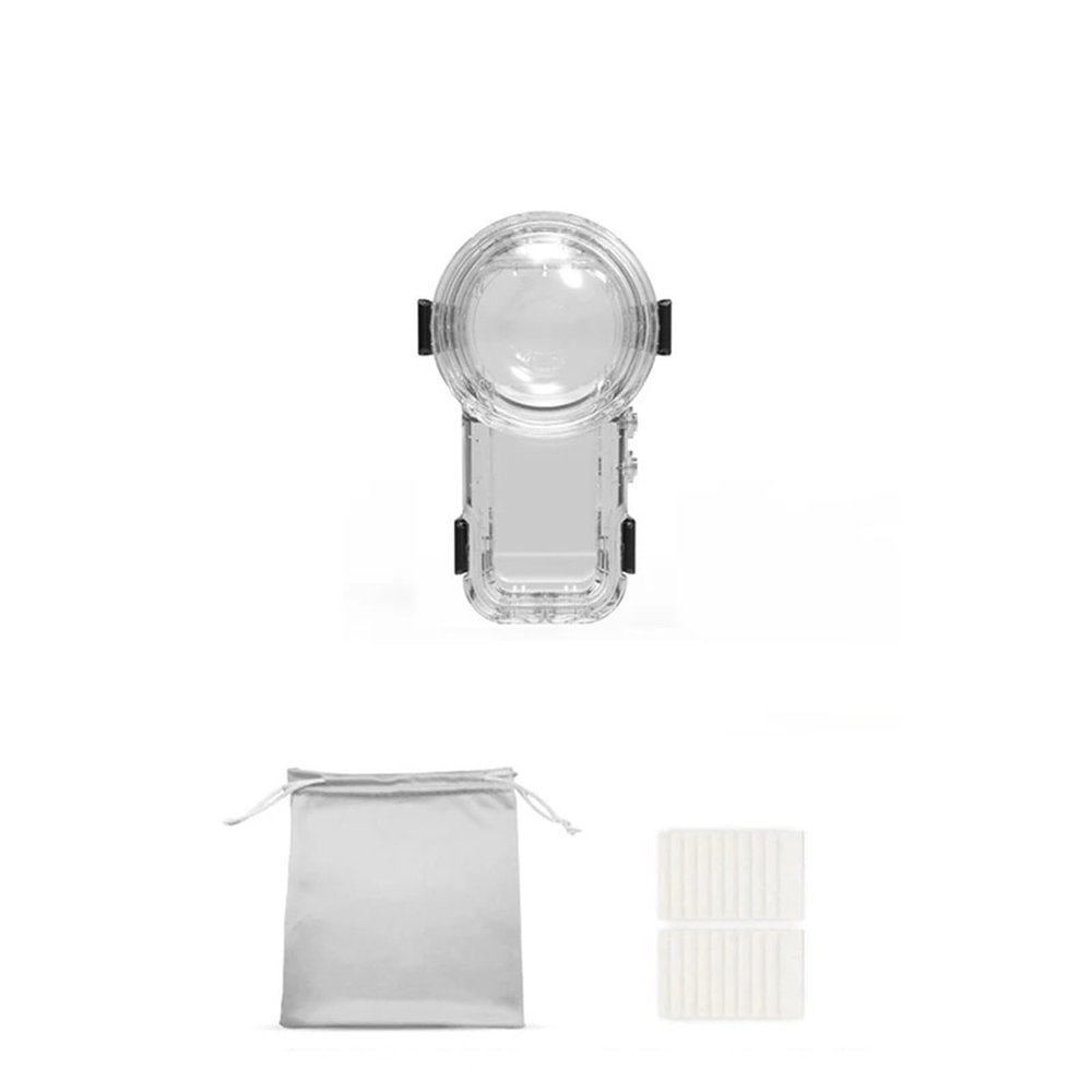 Compatible for 60M Fully Invisible Waterproof Diving Shell, Underwater Housing Cover for Action Camera(Type 2)