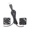 5V 40mm USB Cooling Fan for Router Modem Receiver Extractor Pipe Duct Exhuast Welding Equipment Cooling Fan for Computer Case view 1