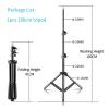 Photography Tripod 1/4 Screw Head Light Stand Selfie Stick Projector 68cm, 100cm(100cm) view 2