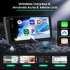 4+64G Android 15 Radio for Toyota Highlander 2000-2007, 9" Touchscreen for Highlander Car Stereo with Wireless CarPlay/Android Auto, 5GHz WiFi, Bluetooth 5.0, EQ, GPS, 1280 * 720, Backup Camera view 4