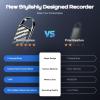 72GB Voice Activated Recorder - Tallkcoder Recording Device with AI-Intelligent Noise Reduction for Lectures Meetings, Dictaphone Digital Voice Recorder, Audio Recorder for Interviews, Class, MP3 view 3