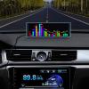 WALFRONT RGB LED Music Spectrum Rhythm Light, Voice Controlled Clock with 84 Effects, USB Powered, Sensitive to Surrounding Sounds, Automatically Switches Between Sound Control and Line view 3