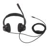 Hulex Supplies RJ9 Telephone Headset, Binaural Noise Cancelling Headphone with Mic, Comfortable Office Headset for Call Center, Telemarketing, Customer Service, Compatible with Landline and Cordl view 1
