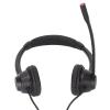 Hulex Supplies RJ9 Telephone Headset, Binaural Noise Cancelling Headphone with Mic, Comfortable Office Headset for Call Center, Telemarketing, Customer Service, Compatible with Landline and Cordl view 4