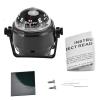 Marine Navigation Device | Black Electronic Adjustable Ball for Boat & Vehicle Navigation | Low - Luminance Direction Finder for Cars/Trucks/Caravans | LC550 Model with view 1