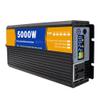 2500W Pure Sine Wave Inverter (5000W Peak) - DC 12V/24V/48V/60V/72V to AC 110V/230V Converter, Silent Operation, LCD Display & Socket, Ideal for Camping & Home Use view 1