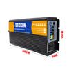 2500W Pure Sine Wave Inverter (5000W Peak) - DC 12V/24V/48V/60V/72V to AC 110V/230V Converter, Silent Operation, LCD Display & Socket, Ideal for Camping & Home Use view 2