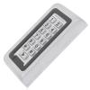 125KHz RFID Access Control Keypad, Keypad Access Control Machine with Backlit Keyboard, Card Door Access Control for Wiegand 26, Support ID Card and Password, Metal Housing for Dur view 4