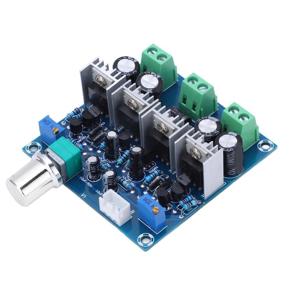 Chiffonade Class A Amplifier Board 2 Channel 15W+15W - DC 24V Power Audio Module for Home Theater Speakers, Short Circuit Protection