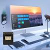 LICAEVEY Mini HDMI to HDMI Converter, 8K 60Hz 48Gbps Transmission 180 Degree Space Saving Design for Video Camera Tablet Projector and Other Devices view 3