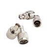 1 Piece BNC Connector Q9 BNC to N Male/Female 90 Degree coaxial Adapter Test kit (Brass)(N M to BNC M) view 1