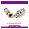 1 Piece BNC Connector Q9 BNC to N Male/Female 90 Degree coaxial Adapter Test kit (Brass)(N M to BNC M) view 3