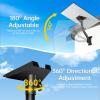 Starlink Gen 3 Mount, 360 Rotatable Starlink Wall Roof Mount Kit for V3 Starlink Standard Dish for Concrete Walls and Wood Walls view 2