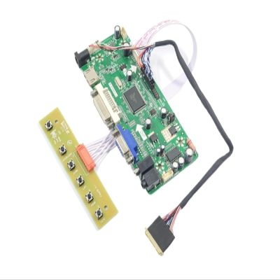 Ouyniei LTN156AT02 Controller Board HDMI-Compatible DVI VGA Audio Driver Kit 14/15.6" Display 1366X768 LVDS 1ch 6-bit 40 Pin LCD Panel Monitor Parts(LTN156AT02-A04)