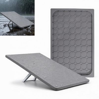 Silicone Starlink Gen 3 Cover, Protective Case for Starlink Gen 3 Standard/Residential Dish, Waterproof UV & Hail Resistant, Signal-Friendly Heat Dissipation, Easy Tool-Free Install (Grey)