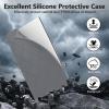 Silicone Starlink Gen 3 Cover, Protective Case for Starlink Gen 3 Standard/Residential Dish, Waterproof UV & Hail Resistant, Signal-Friendly Heat Dissipation, Easy Tool-Free Install (Grey) view 3