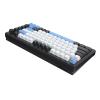 Redragon K739 Wireless Mechanical Keyboard, QMK/VIA Programmable, Anodized Aluminum Alloy, MDA Keycaps Gasket RGB Gaming Keyboard with Pre-Lubed Switches, 75% Tri-Mode Hot Swappable for PC Mac view 4