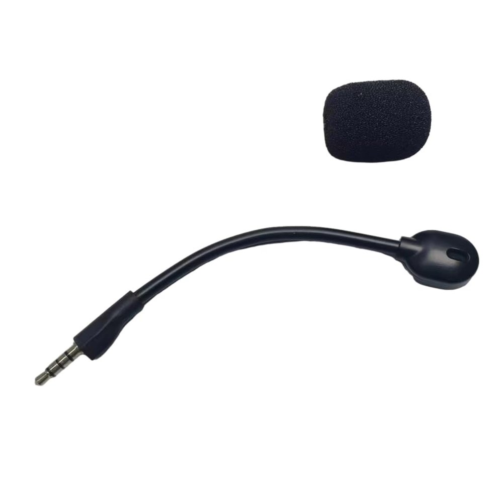 Detachable 3.5mm Gaming Boom Microphone for Arctis1 Headset Microphone 14cm
