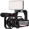 ORDRO AC5 Plus 4K Video Camera Camcorder with 12X Optical Zoom &120X Digital Zoom Vlog Camera for YouTube, Rotatable Touch Screen-Vlogging Camcorder with Anti-Shake, Autofocus & Time-Lapse view 1