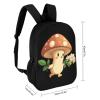 Cute Mushroom 17inch Laptop Backpack Lightweight Shoulder Bag Work Daypack for Travel Casual view 2