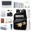 Cute Mushroom 17inch Laptop Backpack Lightweight Shoulder Bag Work Daypack for Travel Casual view 3