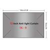 60/130 Inch Portable 16: 9 Projector Screen Anti-Light Curtains Home 3D Digital Projection for Theater view 2